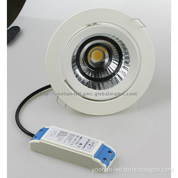 2014 TUV SAA commercial 15w adjustable downlight led
